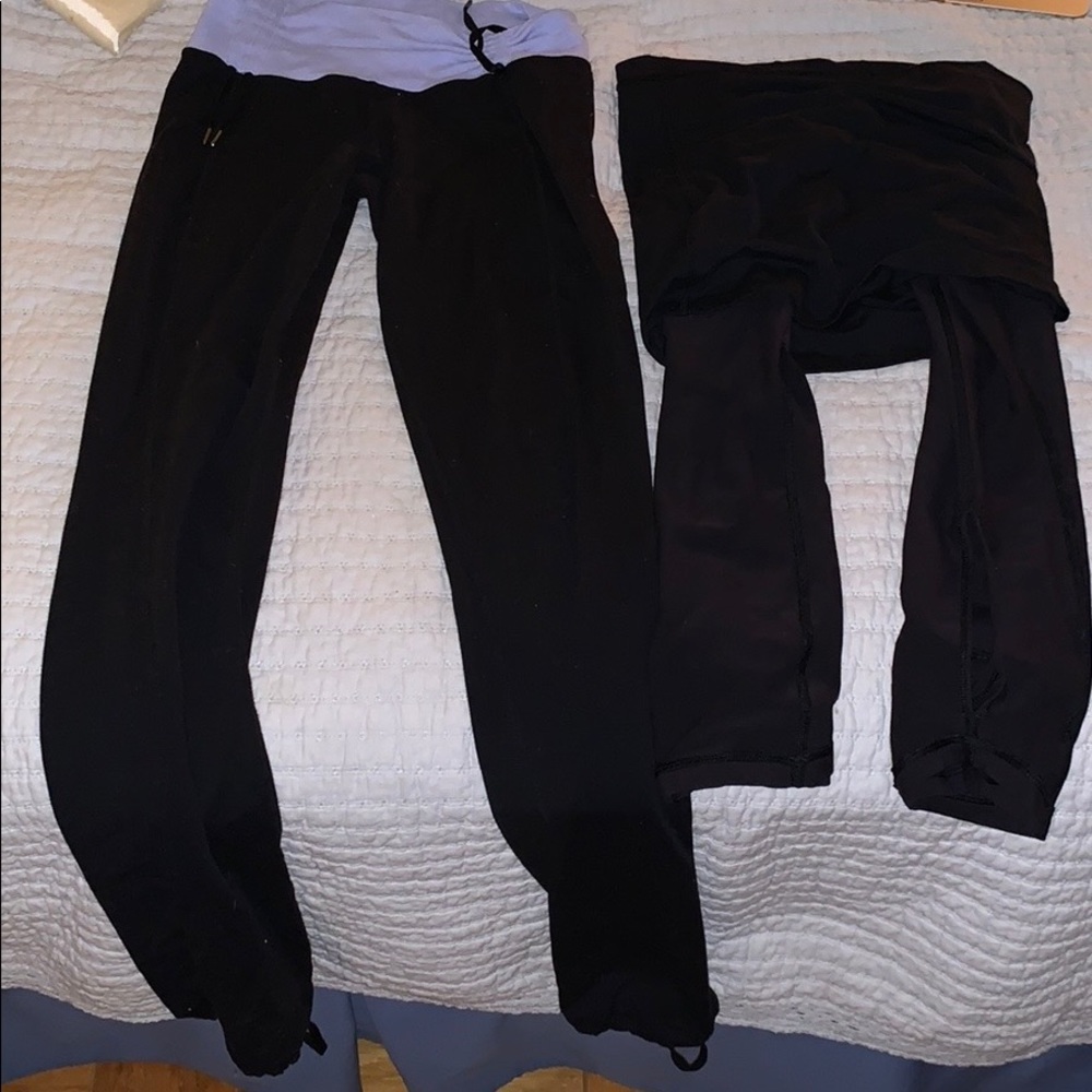 🔥 (2) lululemon yoga pants